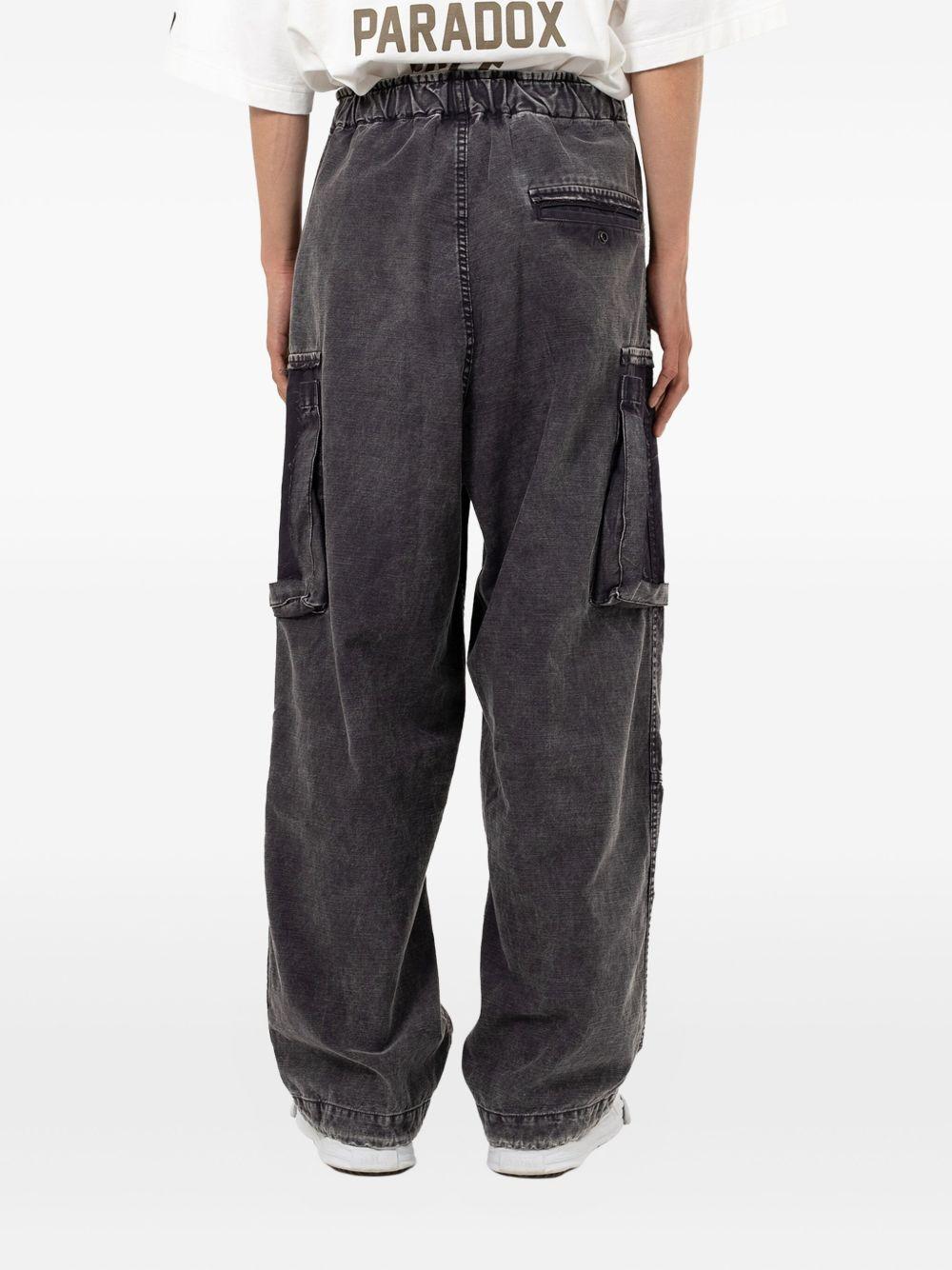 panelled drawstring jeans Product Image