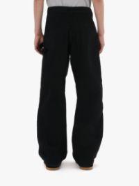 TWISTED WORKWEAR DENIM JEANS in black | JW Anderson US  Product Image