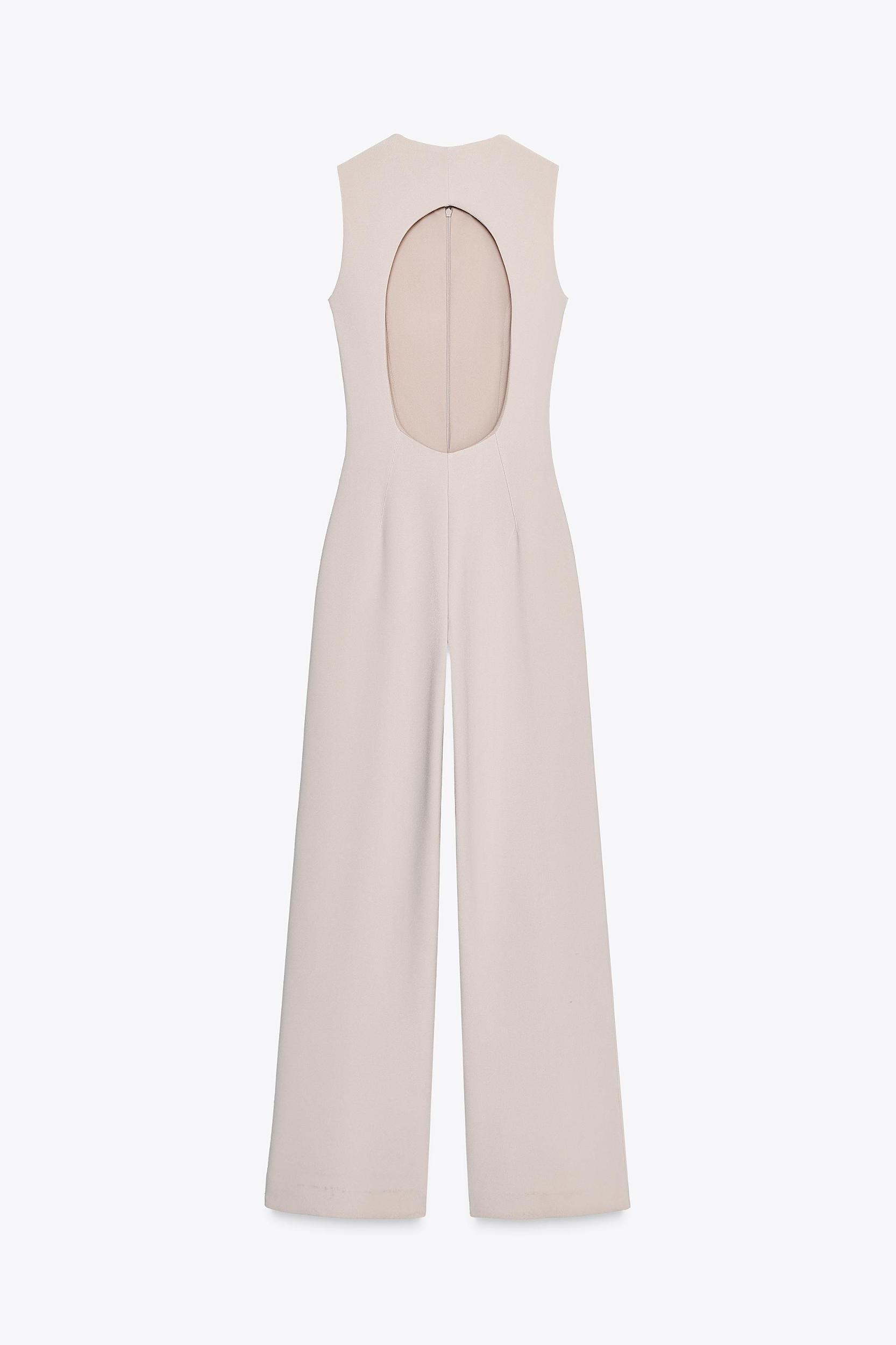 LONG CREPE JUMPSUIT Product Image