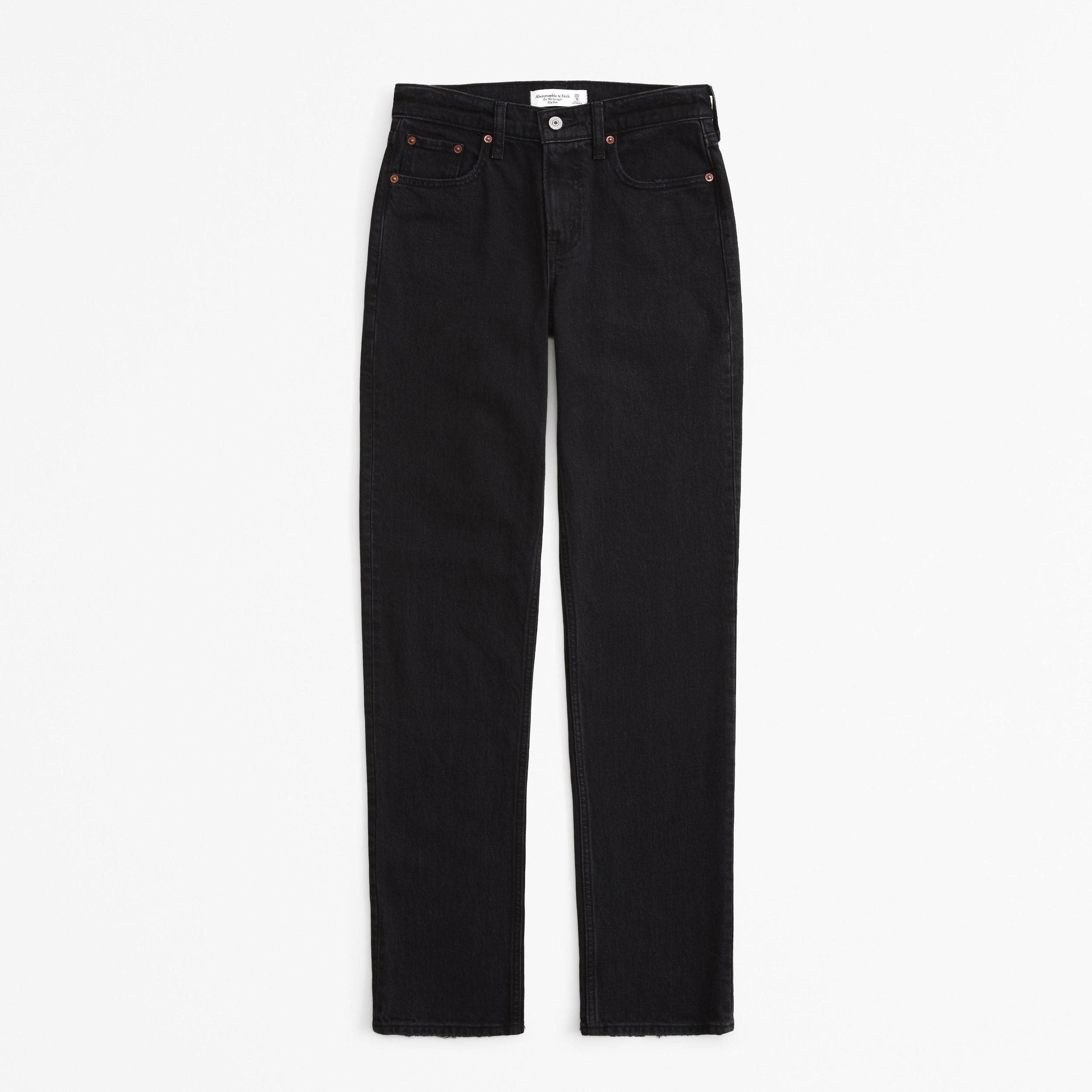 Mid Rise 90s Straight Jean Product Image