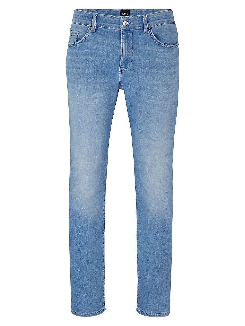 Mens Slim-Fit Jeans in Soft Stretch Denim Product Image