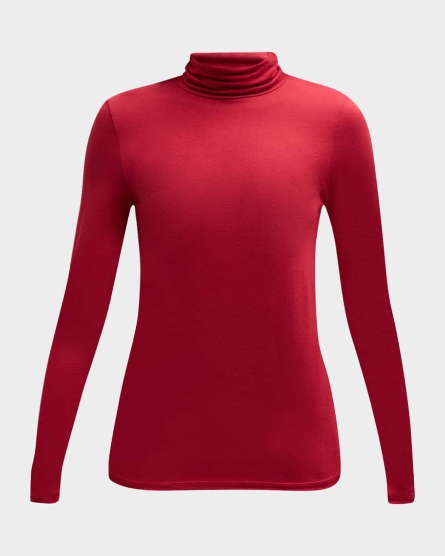 Viscose Jersey Turtleneck Product Image