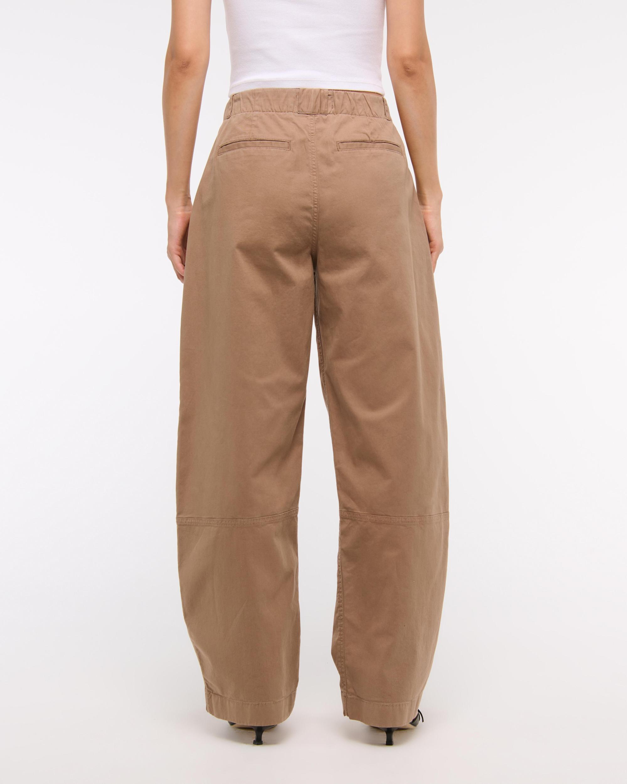 Mid Rise Barrel Pant Product Image