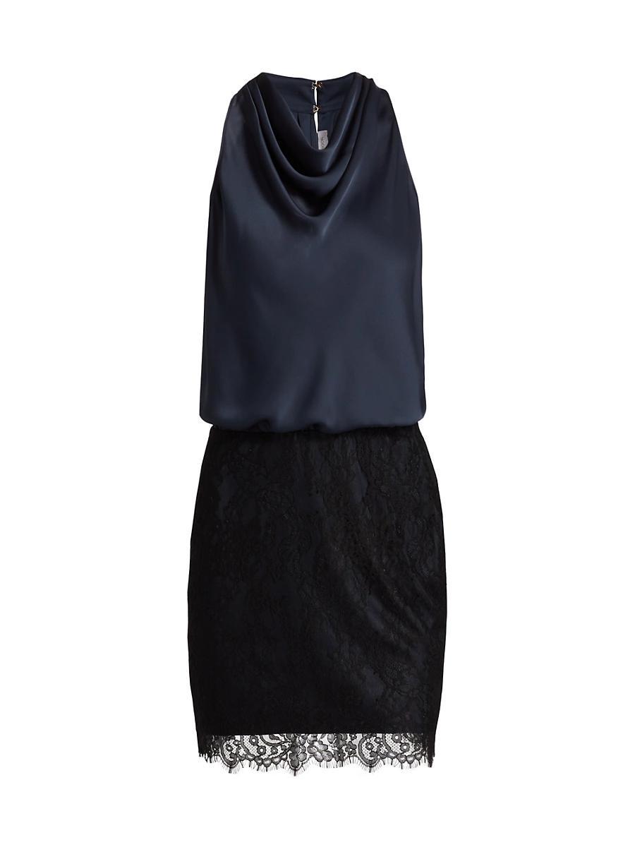 Womens Magdalena Lace Combo Minidress Product Image