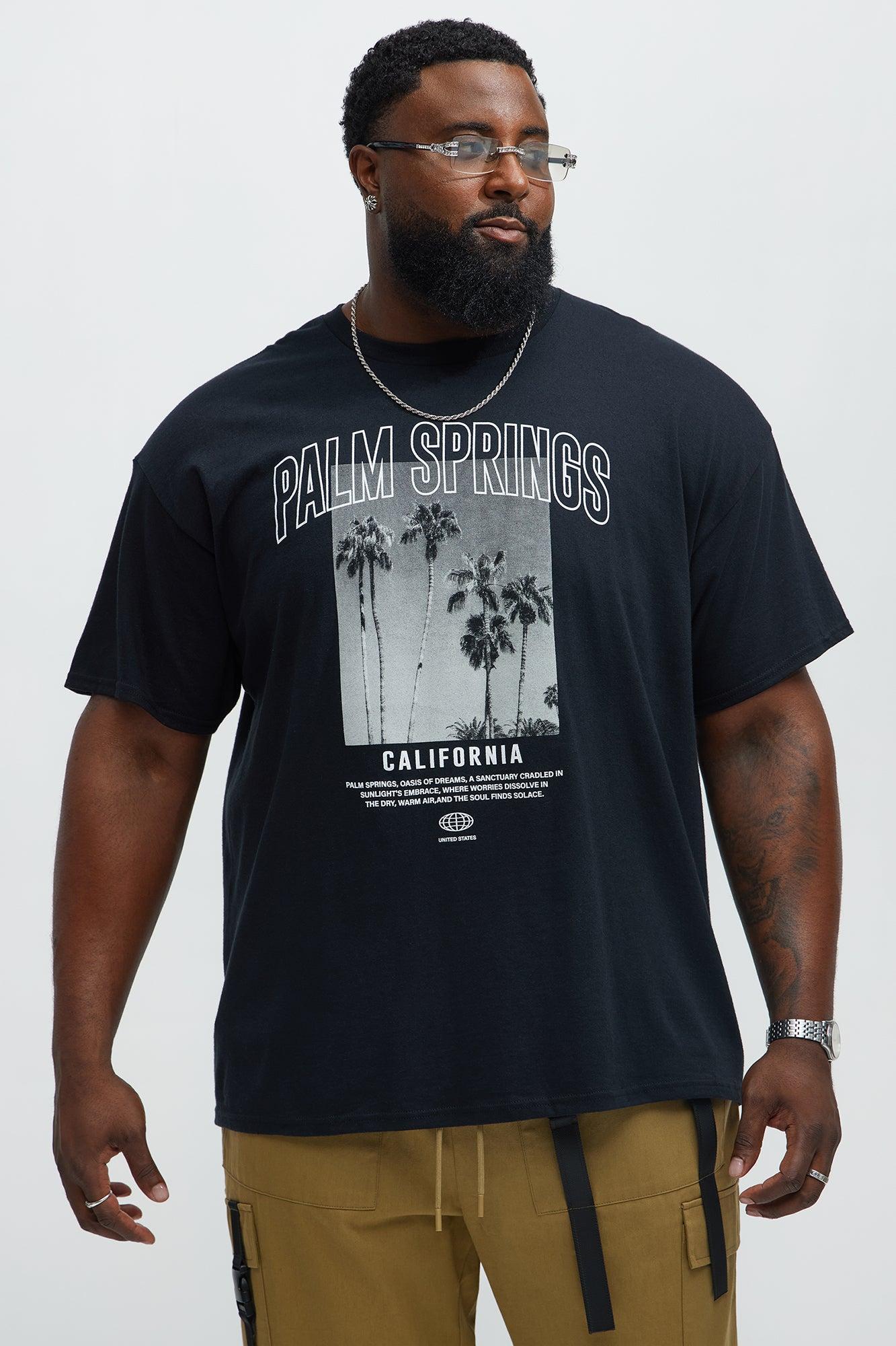 Palm Springs Heat Short Sleeve Tee - Black Product Image
