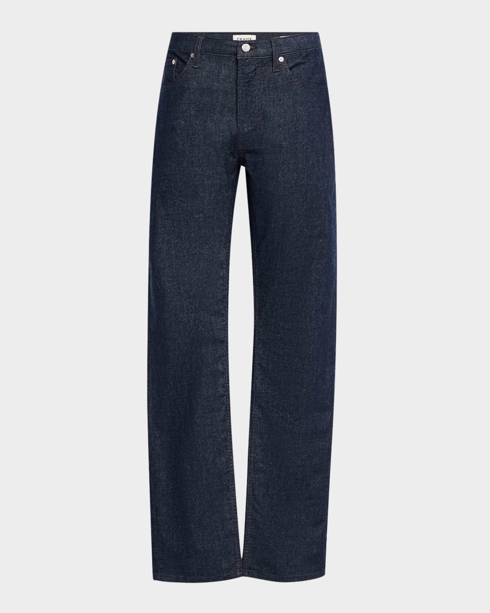 Mens Comfort Stretch Modern Straight Jeans Product Image