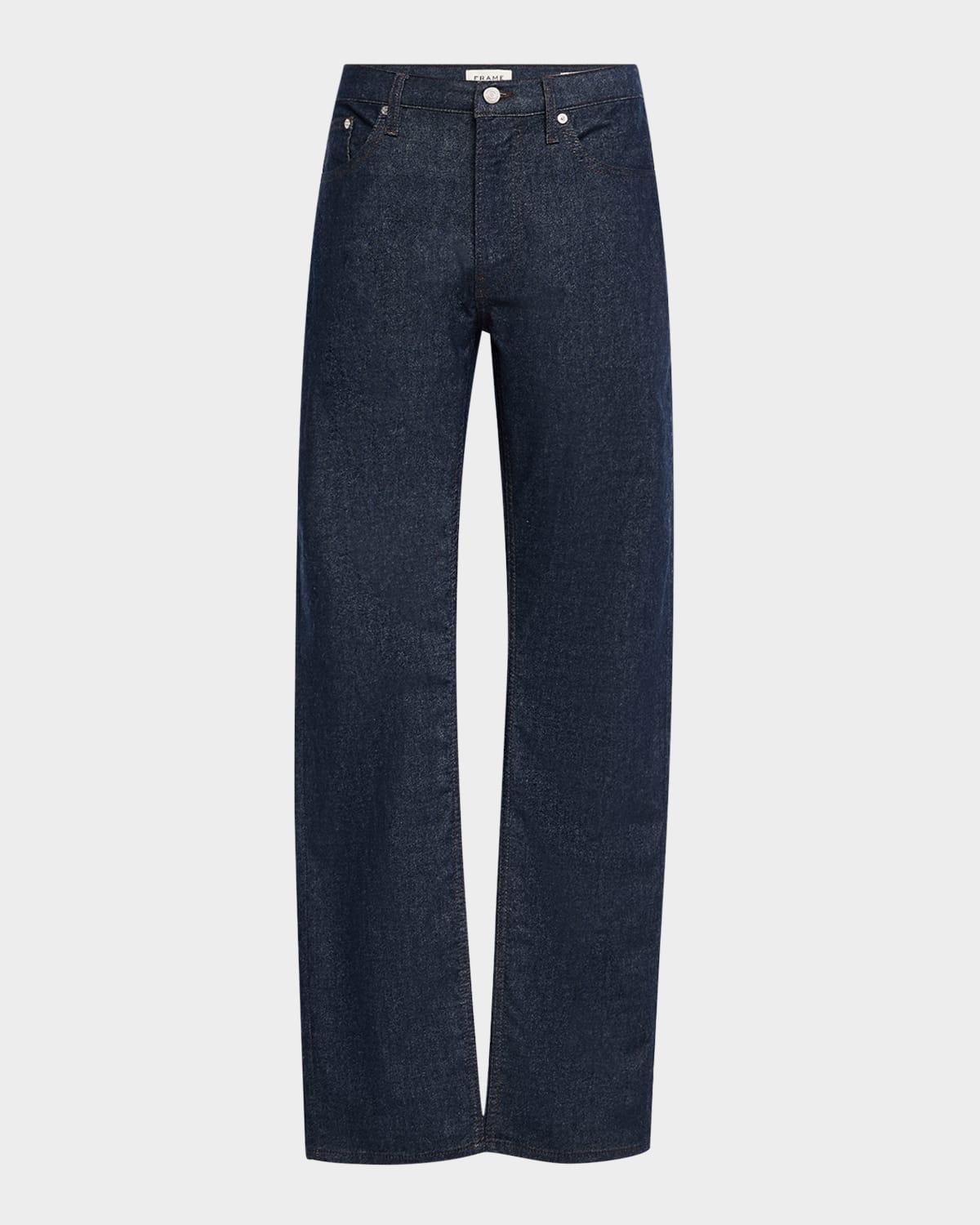 Mens Comfort Stretch Modern Straight Jeans Product Image