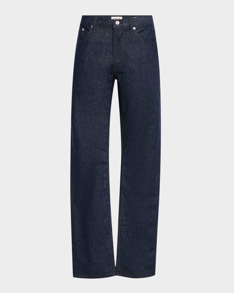 Mens Comfort Stretch Modern Straight Jeans Product Image