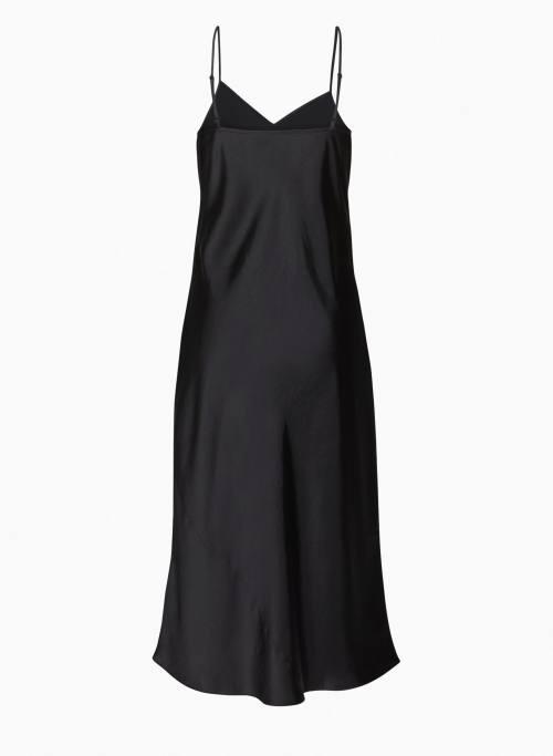 only slip satin midi dress Product Image