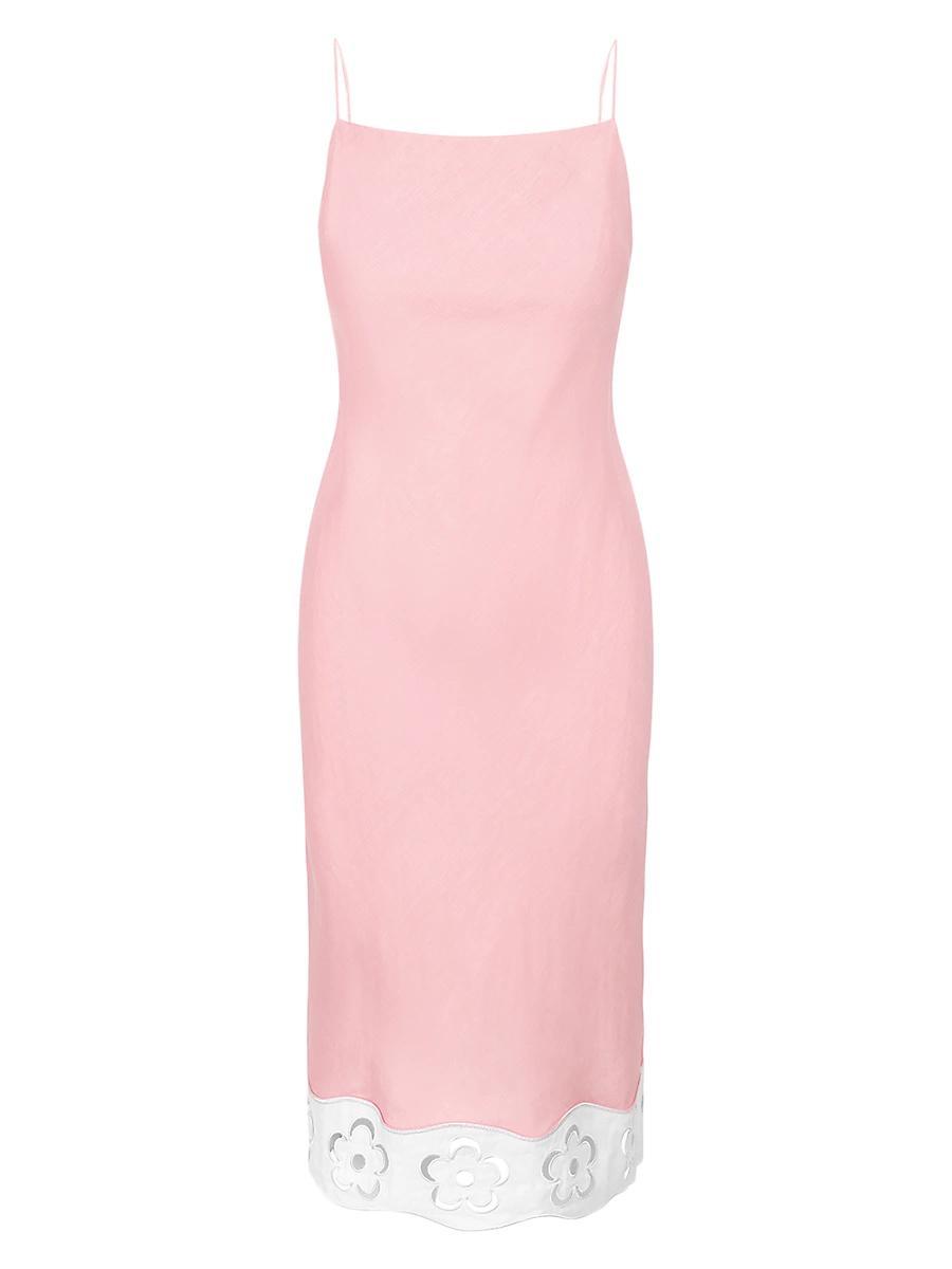 Womens Palo Linen Sheath Dress Product Image