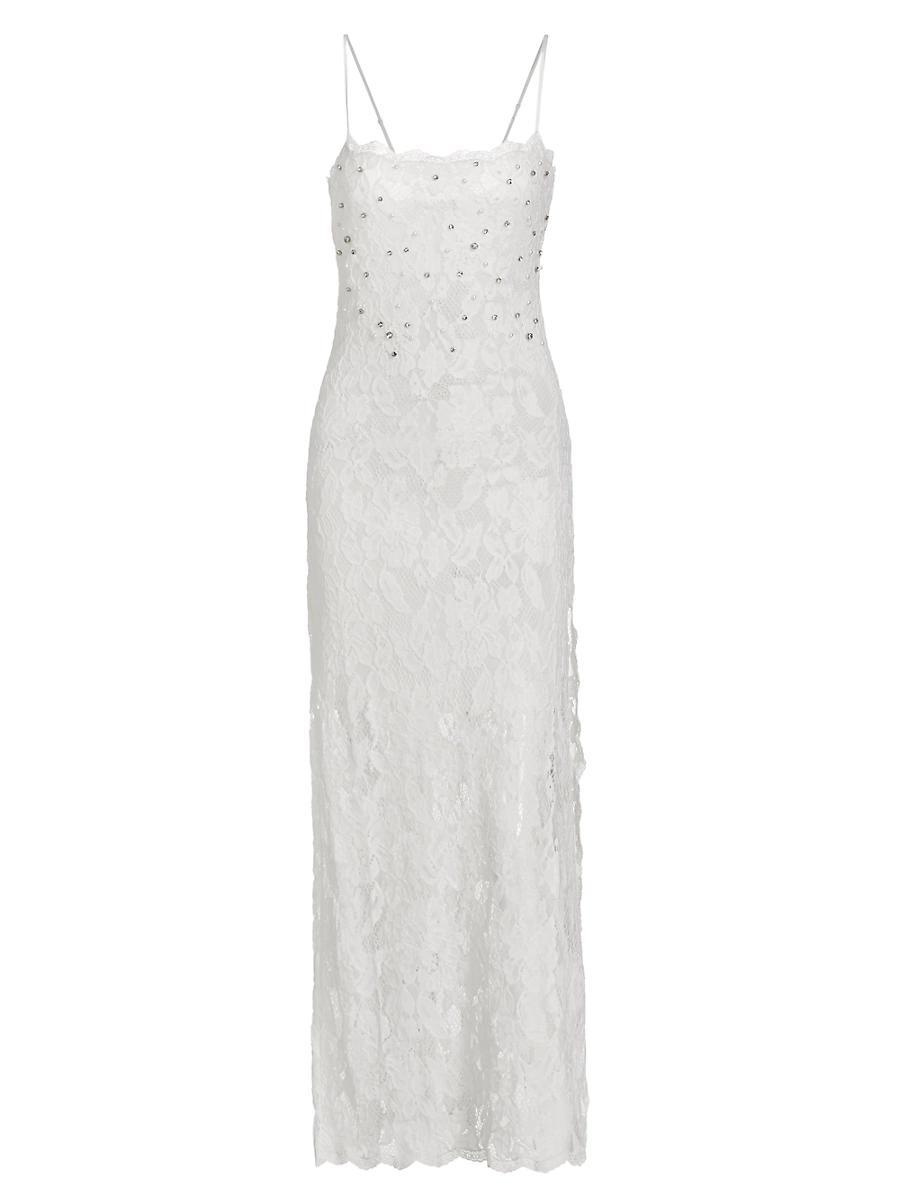 Womens Reet Embellished Lace Slipdress Product Image