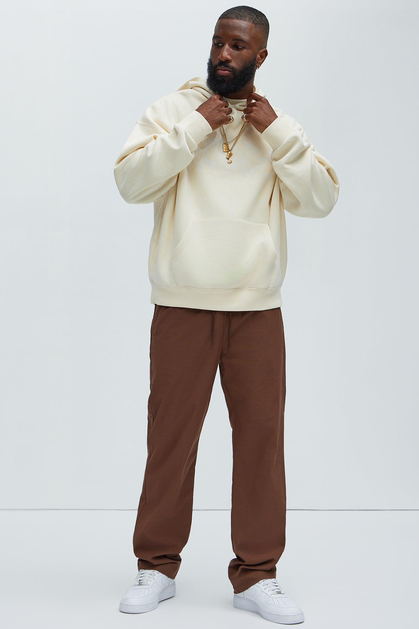 Clement Straight Tech Pants - Brown Product Image