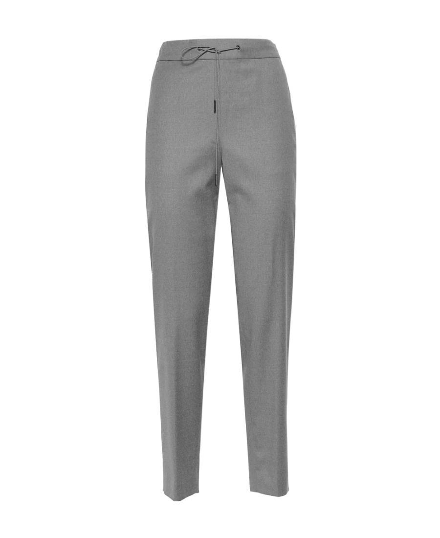 FABIANA FILIPPI Loose-rimmed Sweatpants In Gray Product Image