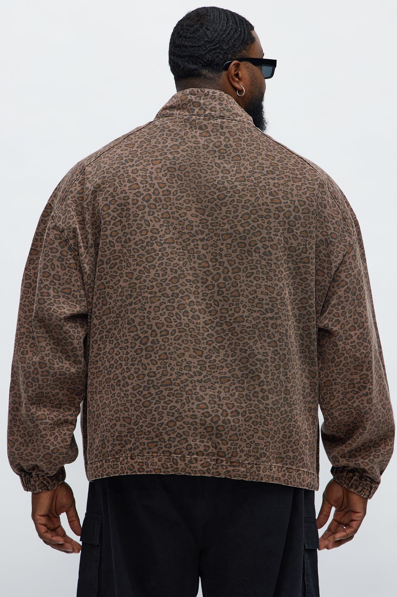 Wild Style Anorak Jacket - Brown Male Product Image