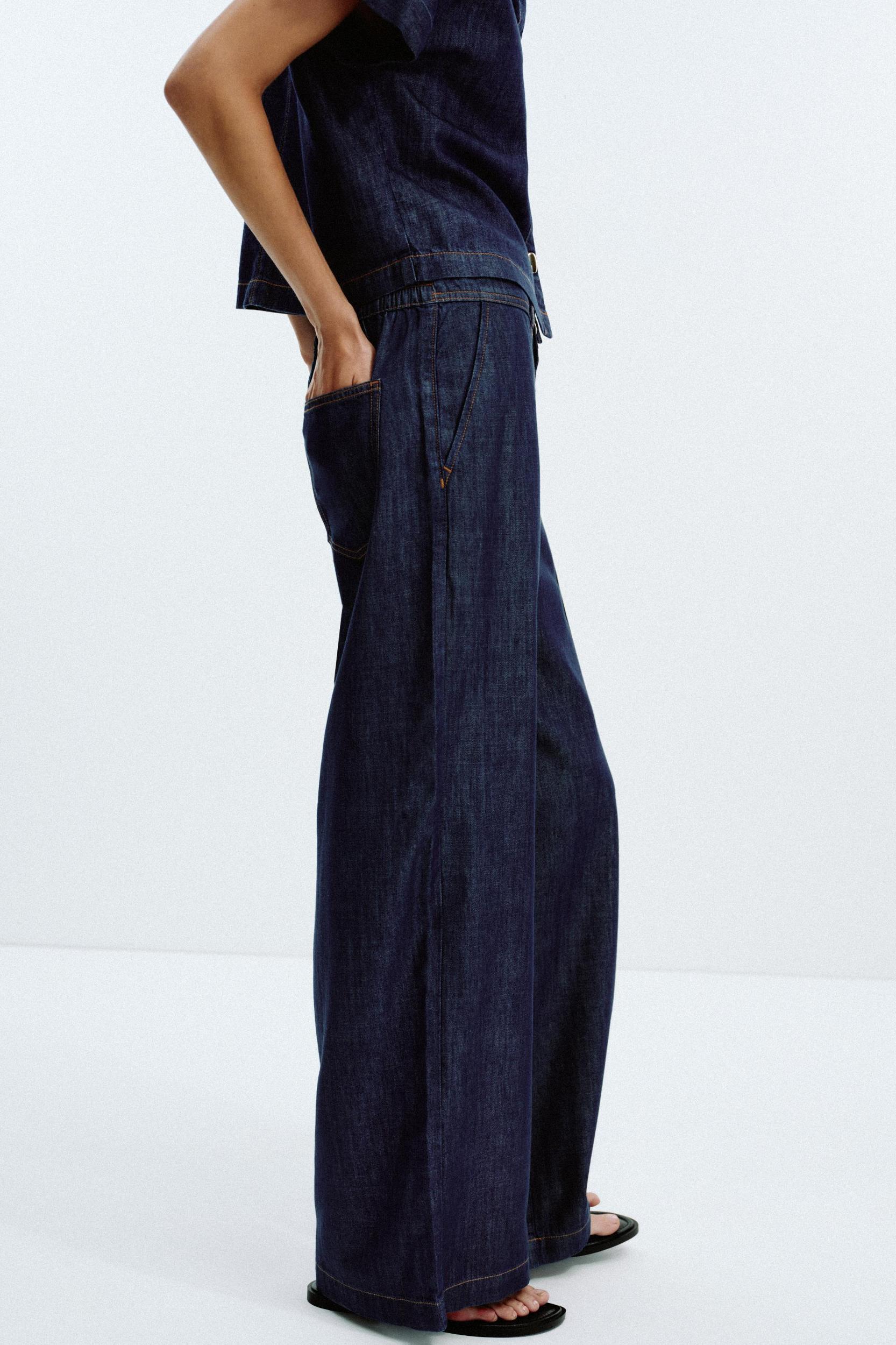 Z1975 WIDE LEG SEAM JEANS Product Image