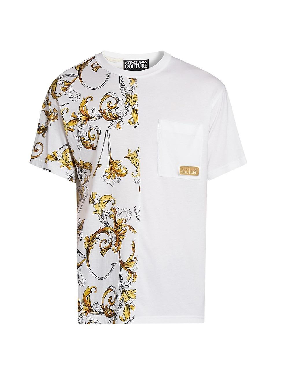 Mens Half Barocco Logo T-Shirt Product Image