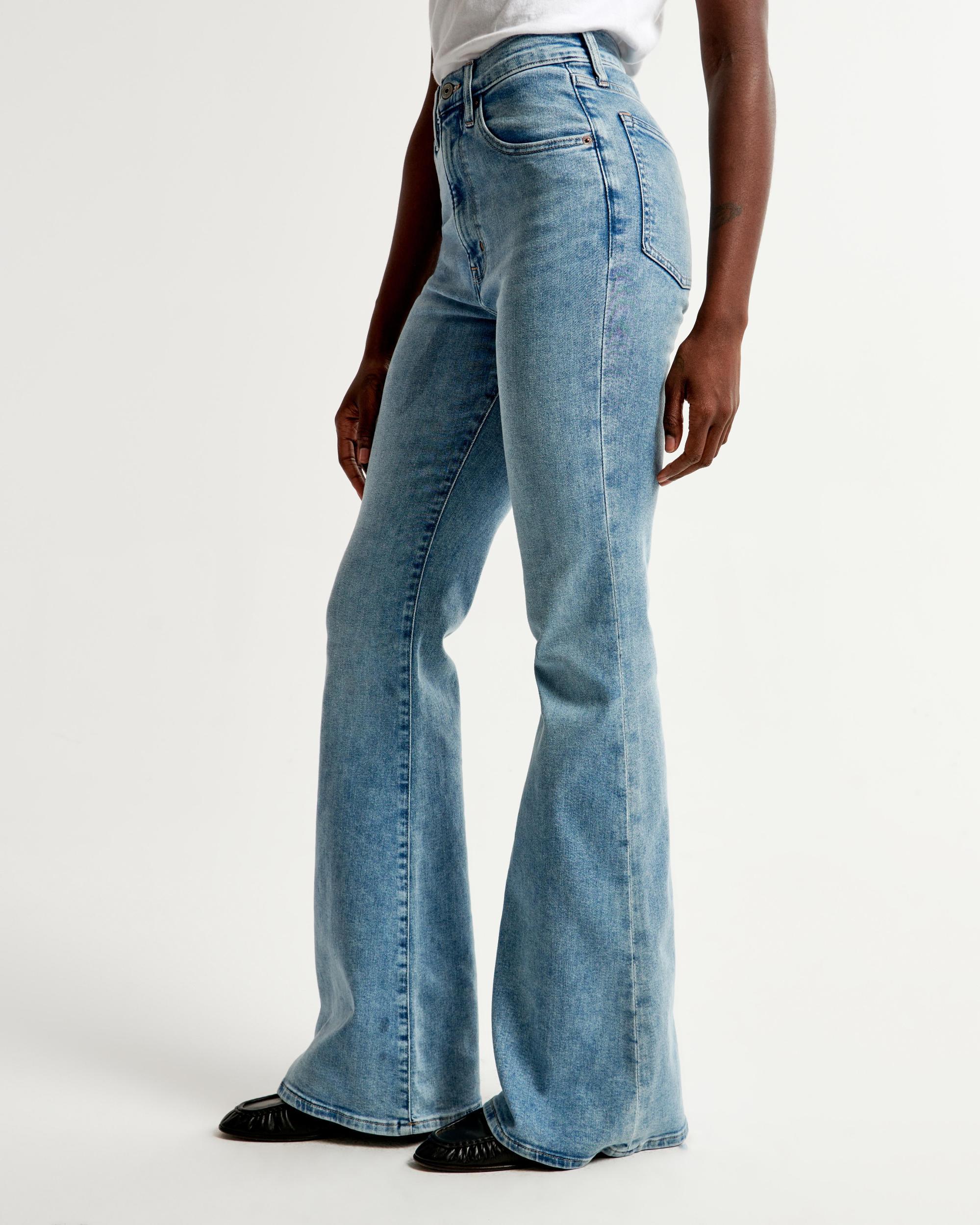 Ultra High Rise Stretch Flare Jean Product Image