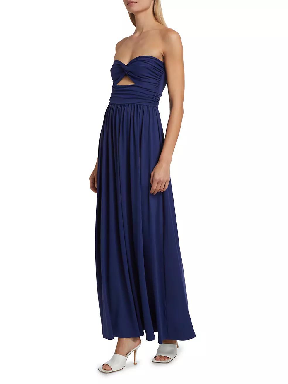 Twisted Strapless Maxi Dress Product Image