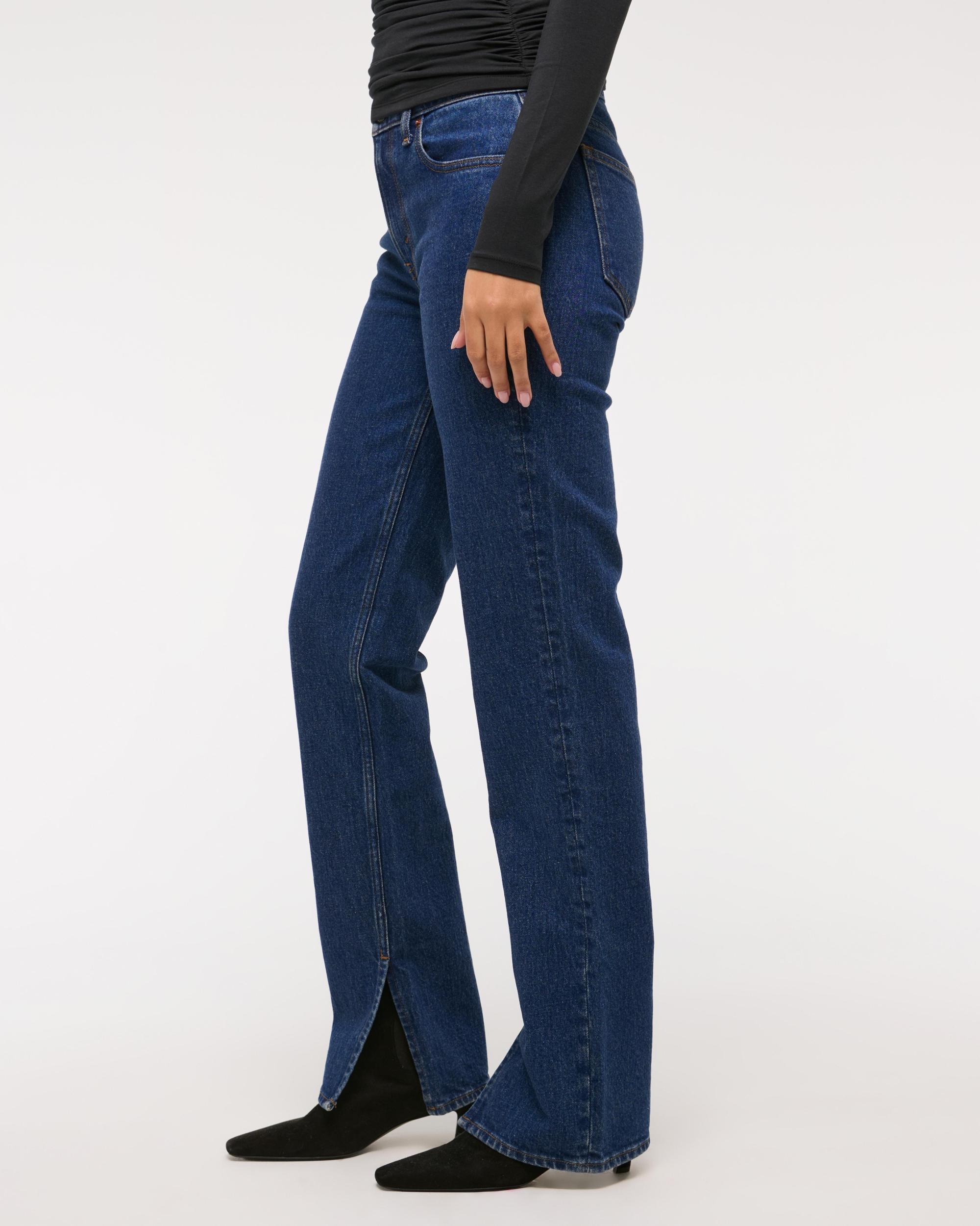 Mid Rise 90s Straight Jean Product Image