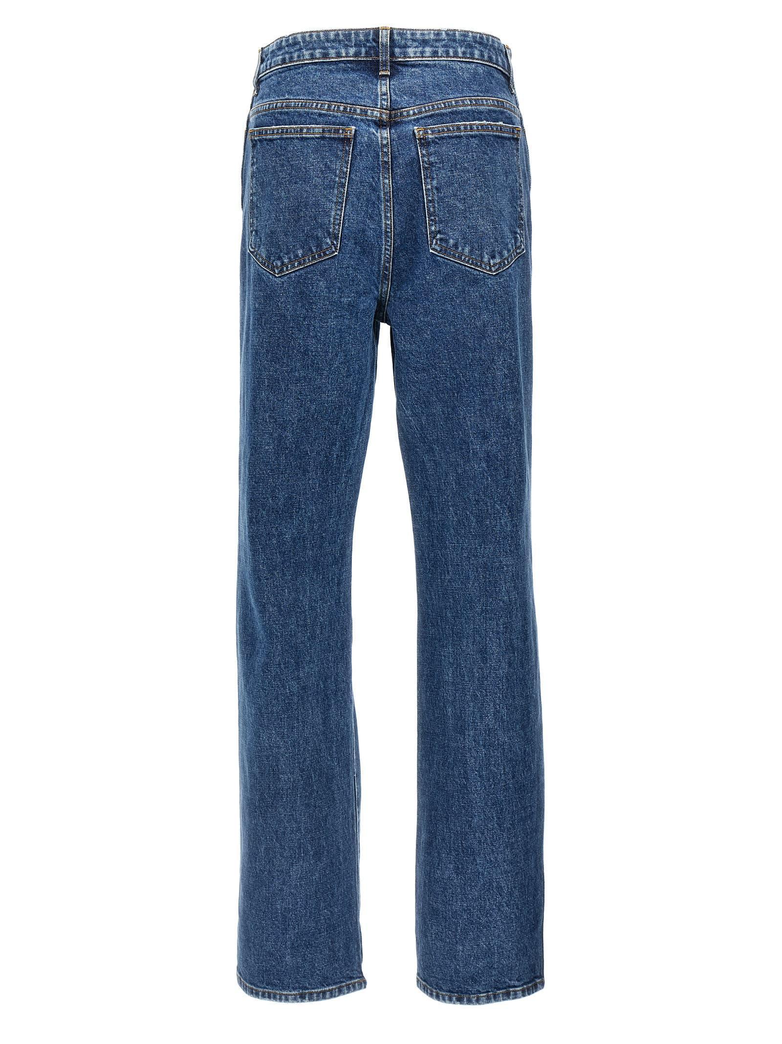 KHAITE Danielle Jeans In Blue Product Image