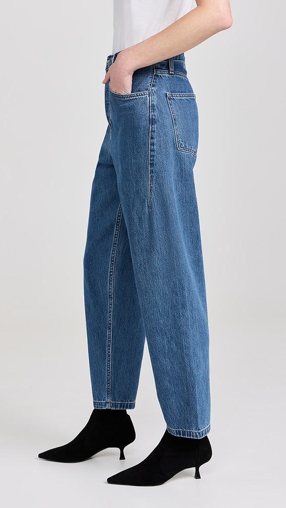 Favorite Daughter The Nikki Mid Rise Barrel Jeans | Shopbop Product Image