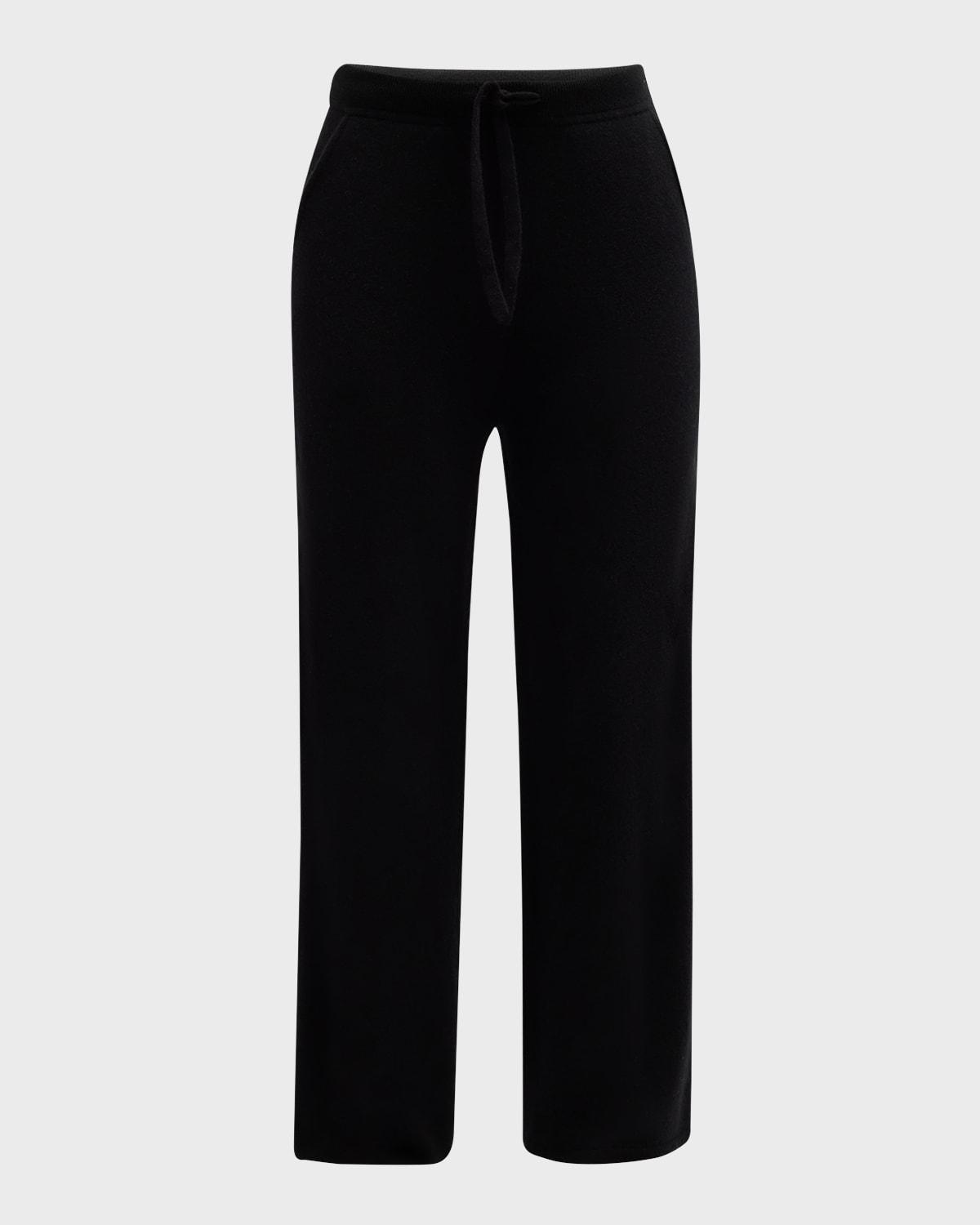 Cashmere Straight-Leg Knit Pants Product Image