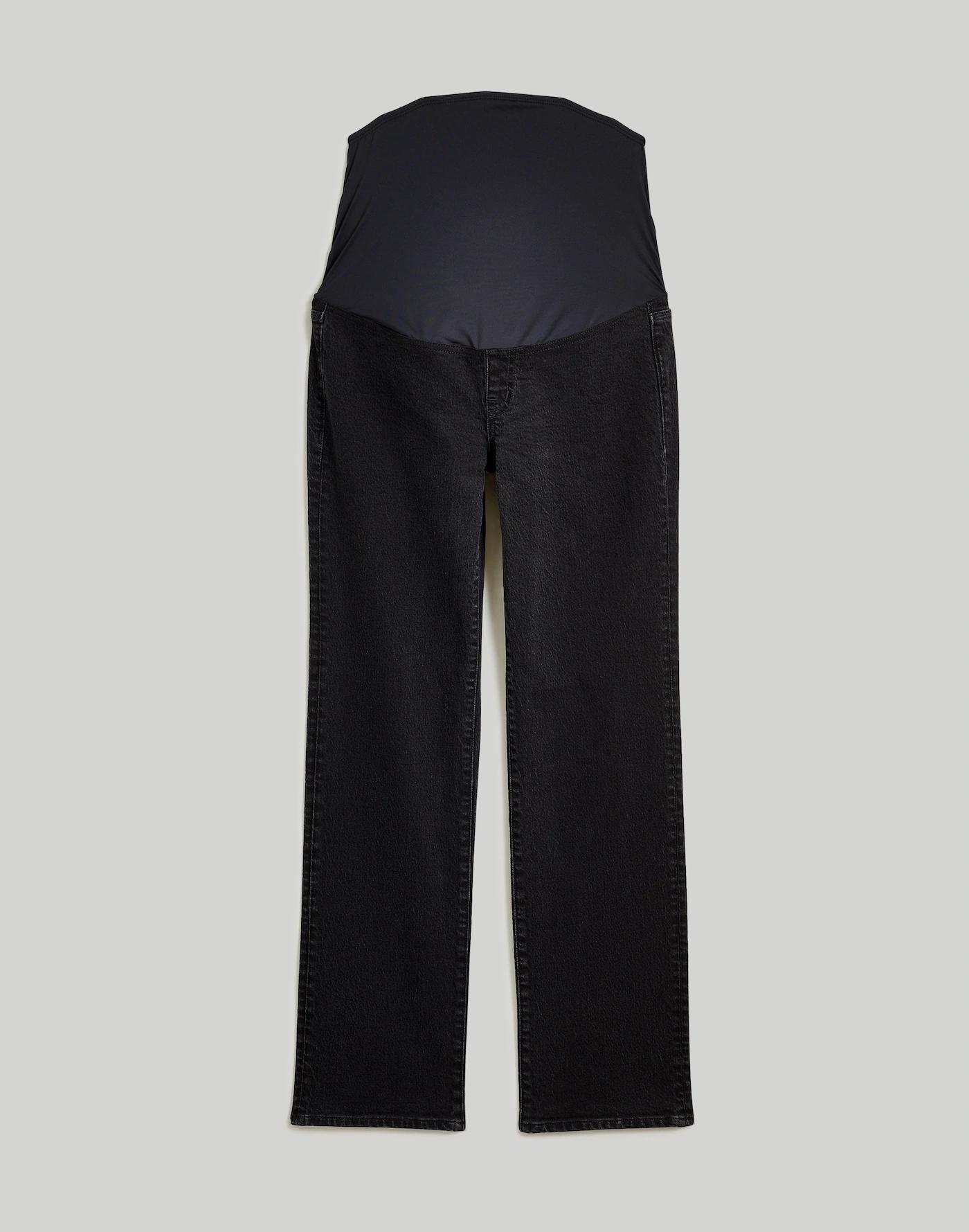 The Maternity Over-The-Belly '90s Straight Jean in Belmere Wash Product Image