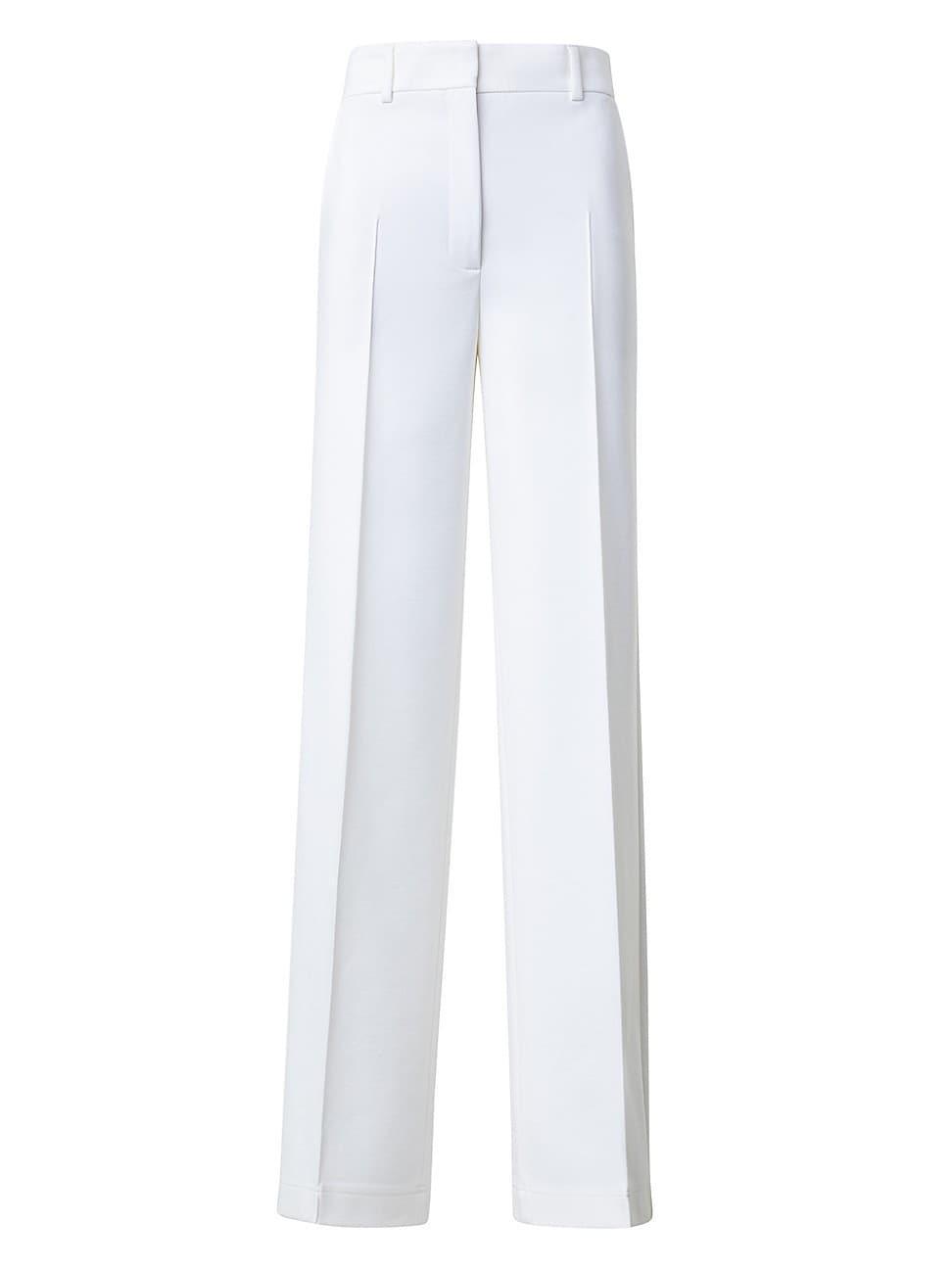 Womens Chiaro Jersey Straight-Leg Trousers Product Image