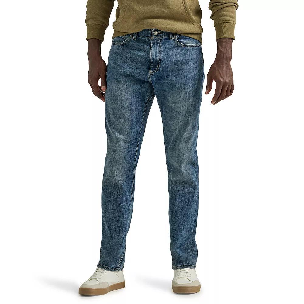 Men's Lee® Extreme Motion Stretch Athletic-Fit Jeans, Size: 40 X 32, Wipeout Product Image