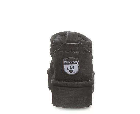 Bearpaw Retro Super Shorty Faux Suede Womens Boots Product Image
