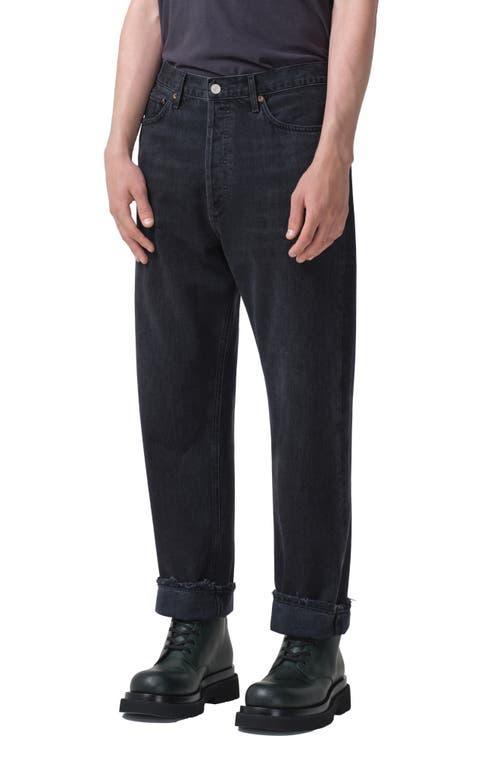 Mens 90s Distressed Straight-Leg Jeans Product Image