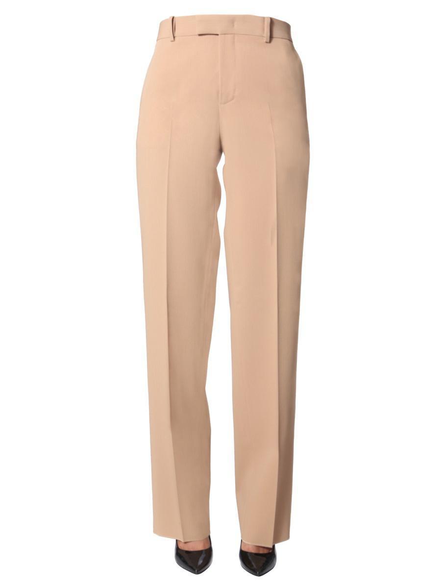 BOTTEGA VENETA Wide Pants In Beige Product Image