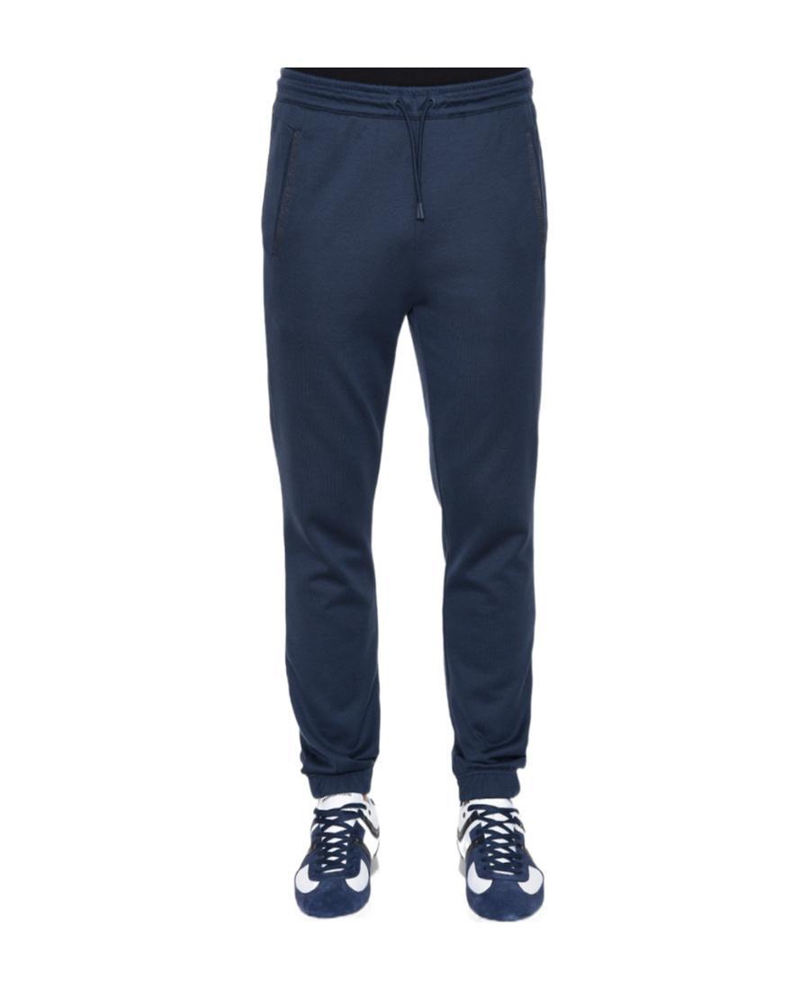 HUGO BOSS Logo Sweatpants In Blue Product Image