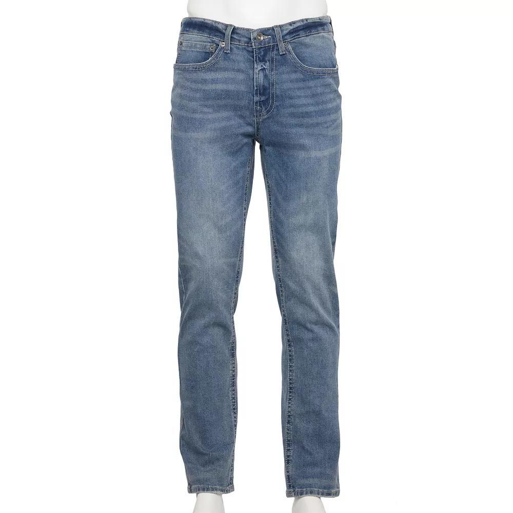 Mens Lazer Embroidered Slim Fit Jeans Product Image