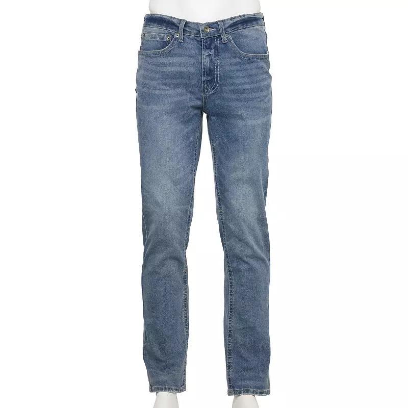 Mens Lazer Embroidered Slim Fit Jeans Product Image