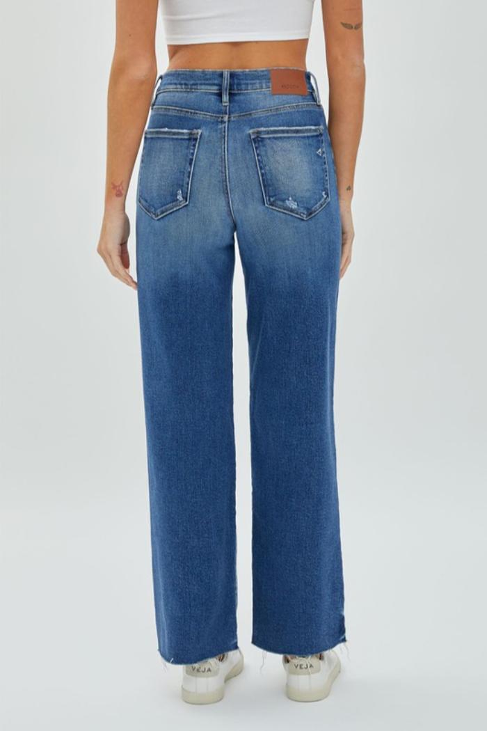 Logan Dark Wash Dad Jean Product Image