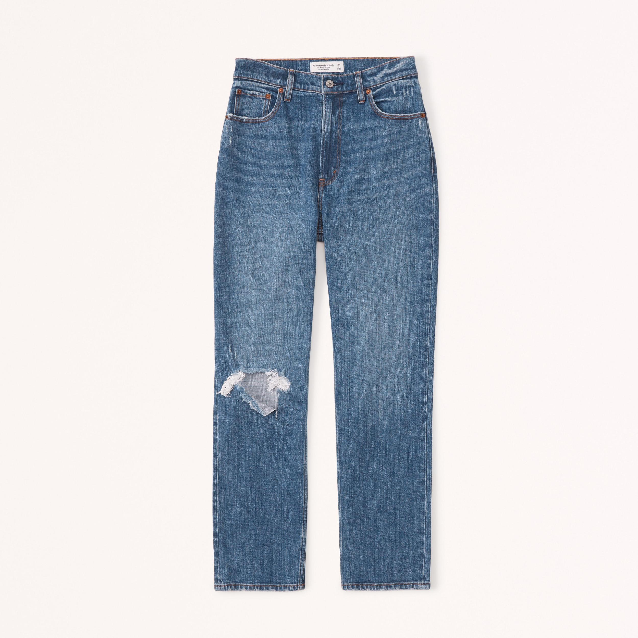 Curve Love Ultra High Rise Ankle Straight Jean Product Image