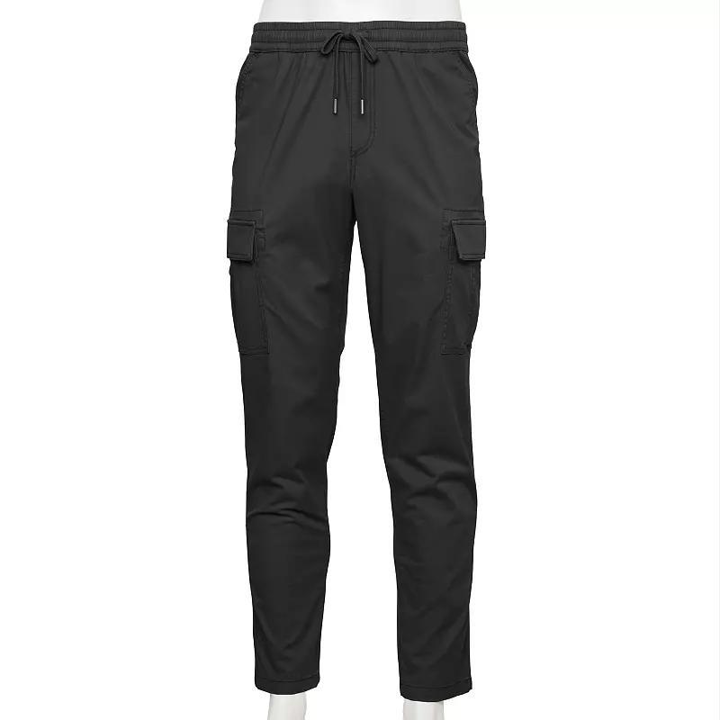 Men's Sonoma Goods For Life® Pull-on Cargo Pants, Size: XL, Black Luxe Product Image