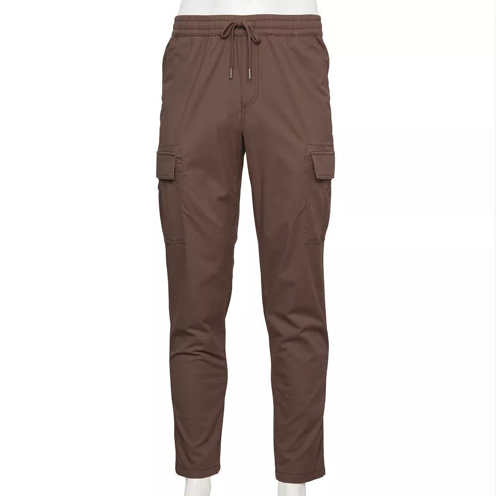 Men's Sonoma Goods For Life® Pull-on Cargo Pants, Size: XL, Brown Product Image