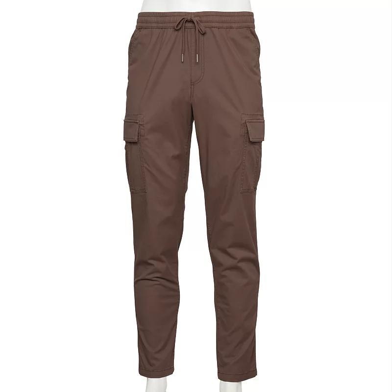 Men's Sonoma Goods For Life® Pull-on Cargo Pants, Size: XL, Brown Product Image