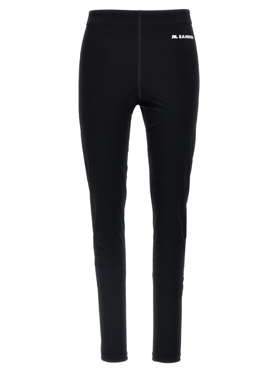 JIL SANDER Logo Leggings In Black Product Image