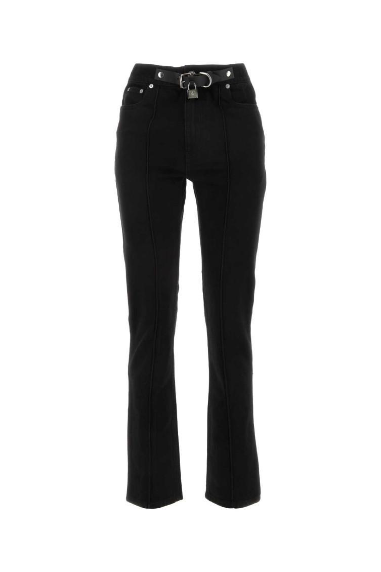 JW ANDERSON Black Denim Women Jeans Product Image