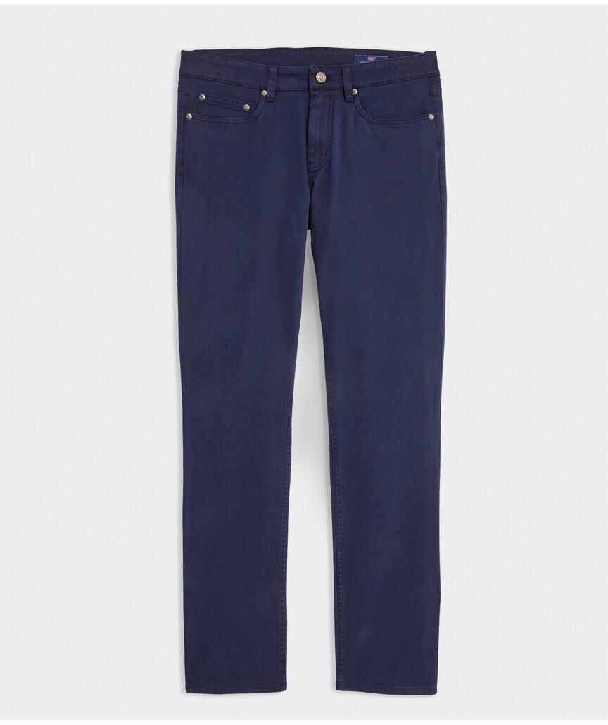 Garment-Dyed Twill 5-Pocket Pants Product Image