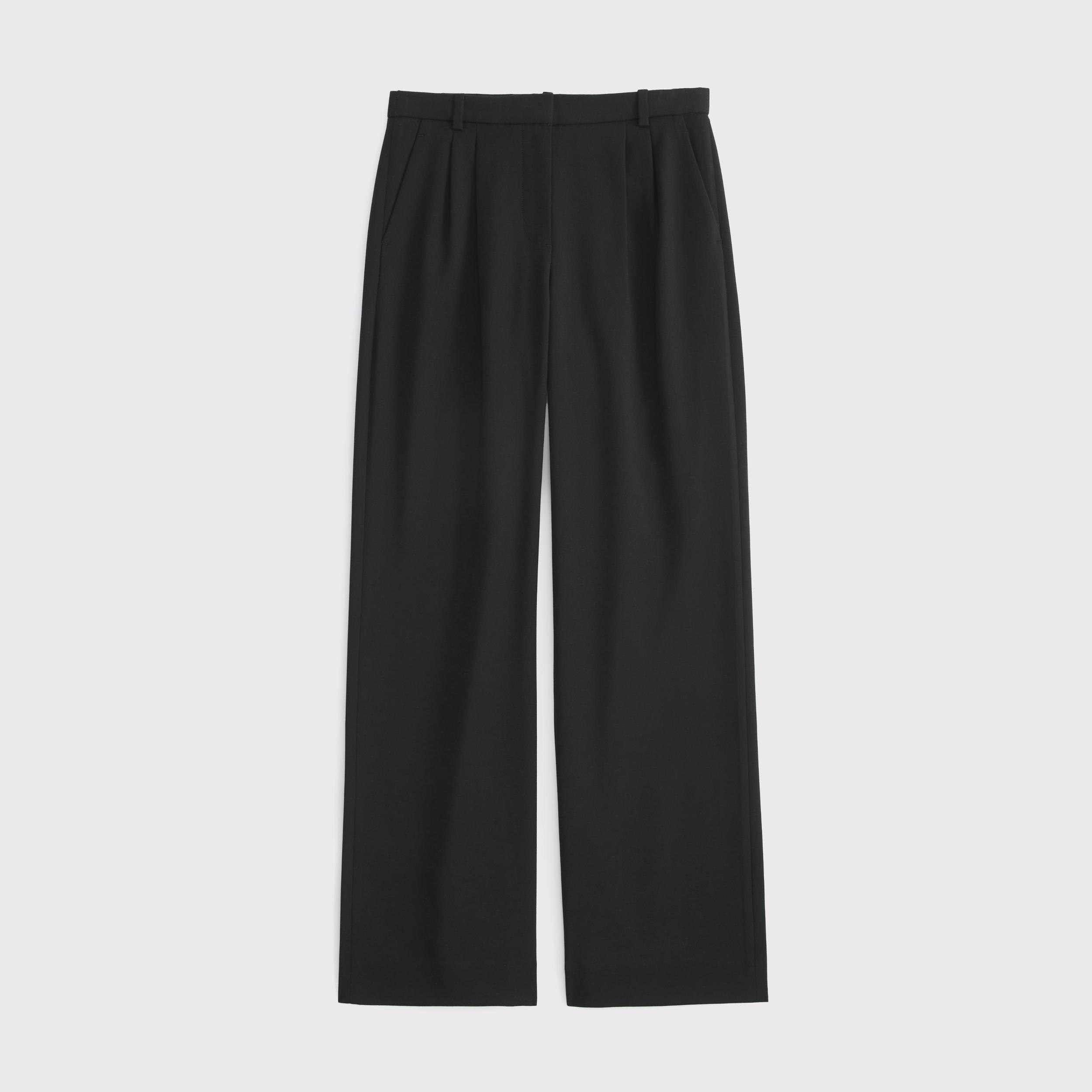 A&F Sloane Low Rise Tailored Wide Leg Pant Product Image