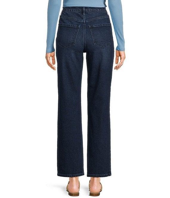 Copper Key High Rise Ankle Crop Straight Jeans Product Image