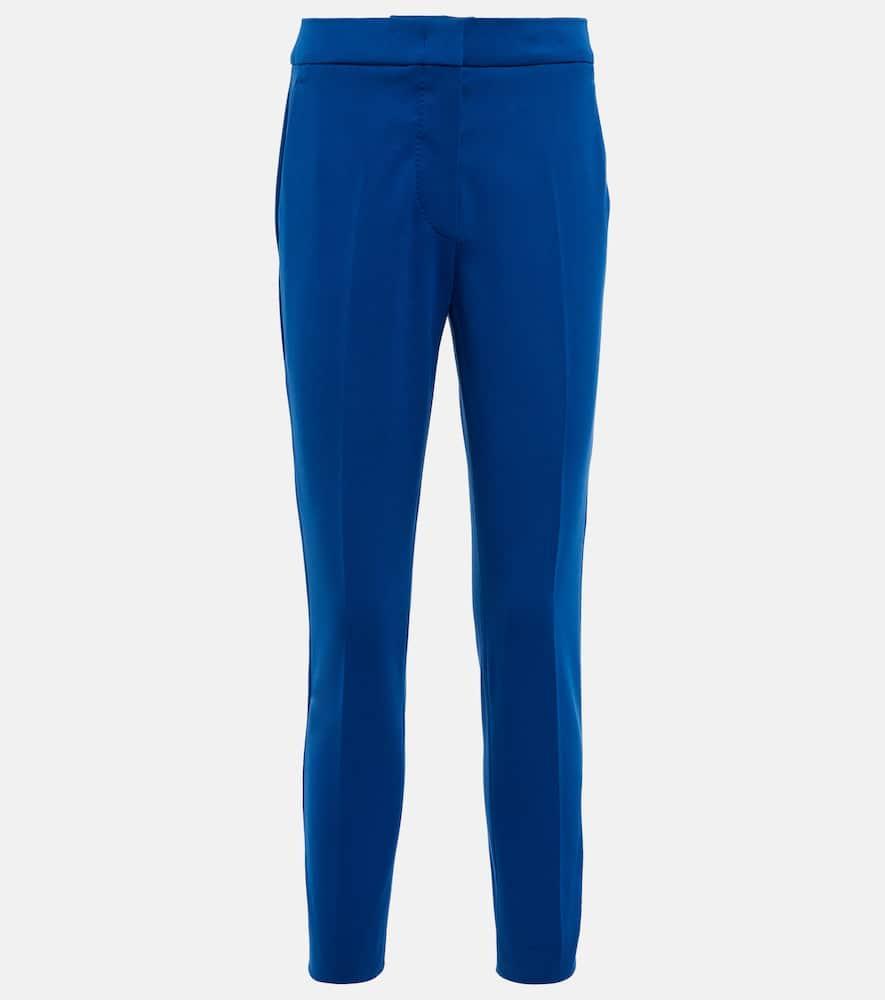 Pegno Straight-leg Trouser Pants In Bluette Product Image