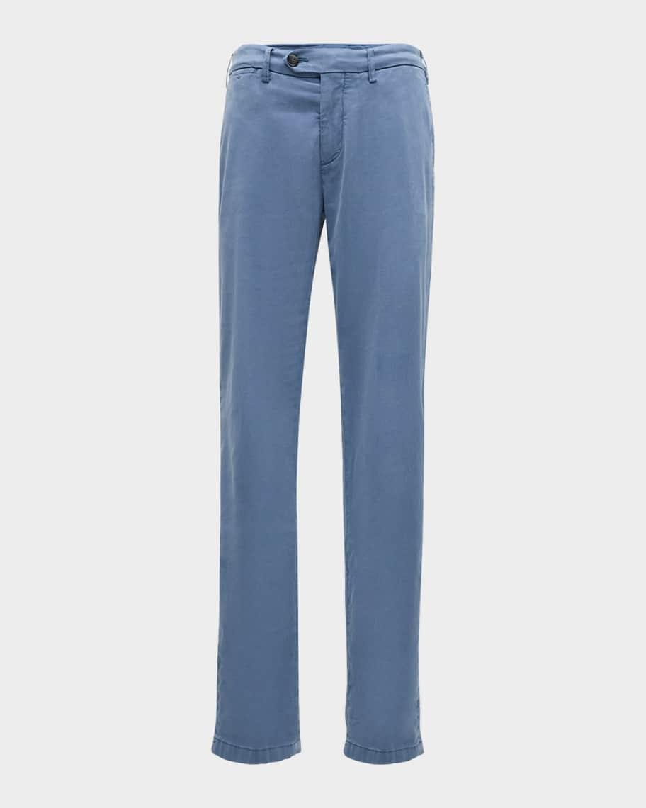 Men's Slim Flat-Front Pants Product Image