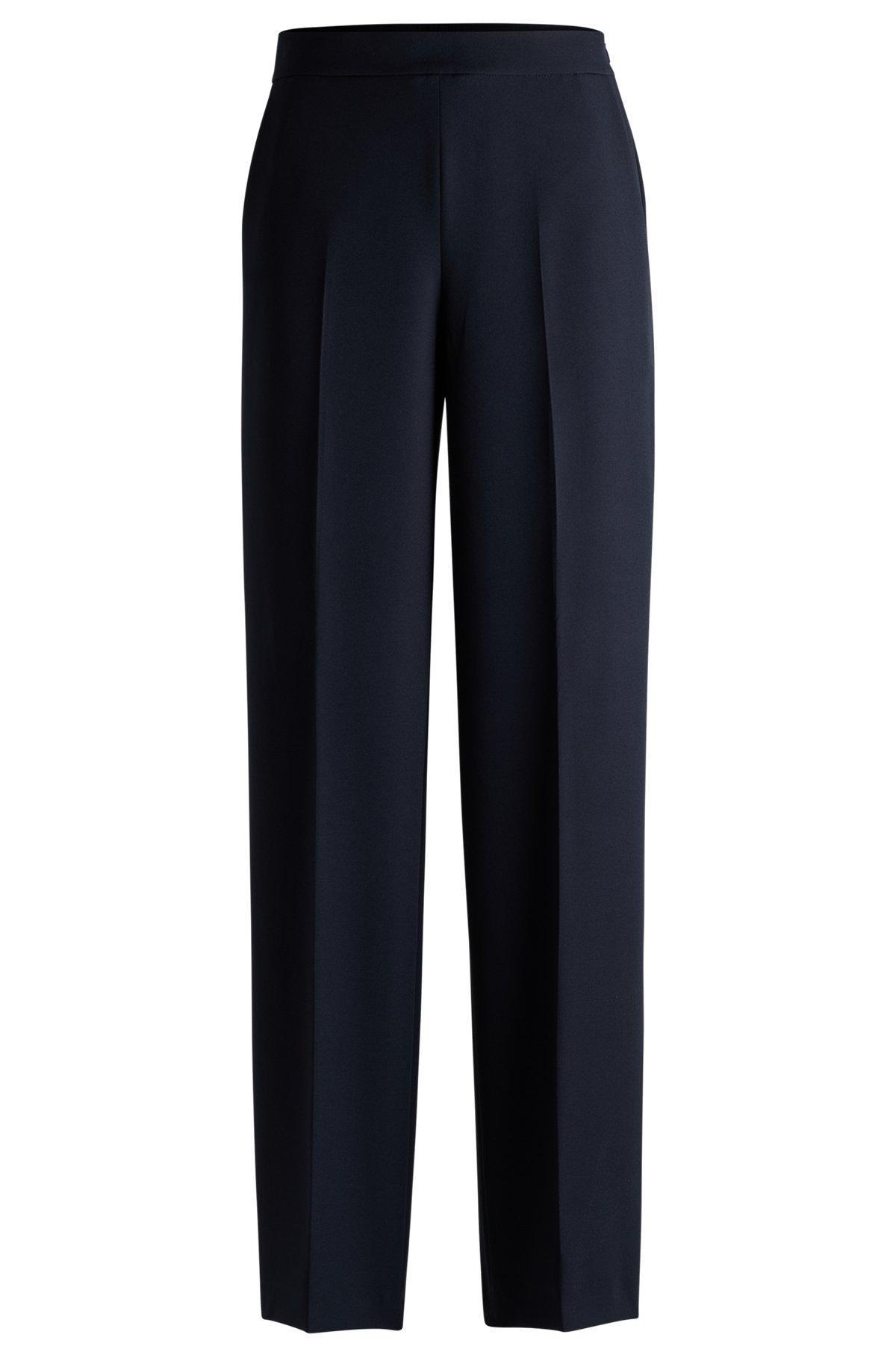 Straight-fit trousers in stretch fabric Product Image