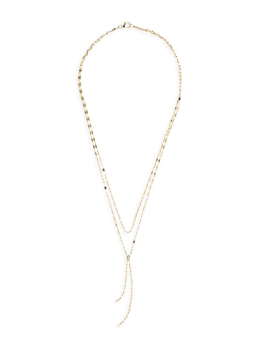 Womens 14K Yellow Gold Reverse Blake Necklace Product Image
