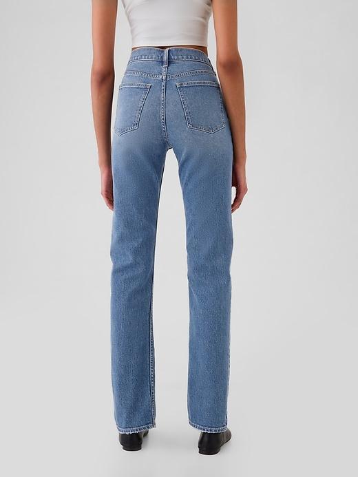 High Rise ’90s Straight Jeans Product Image
